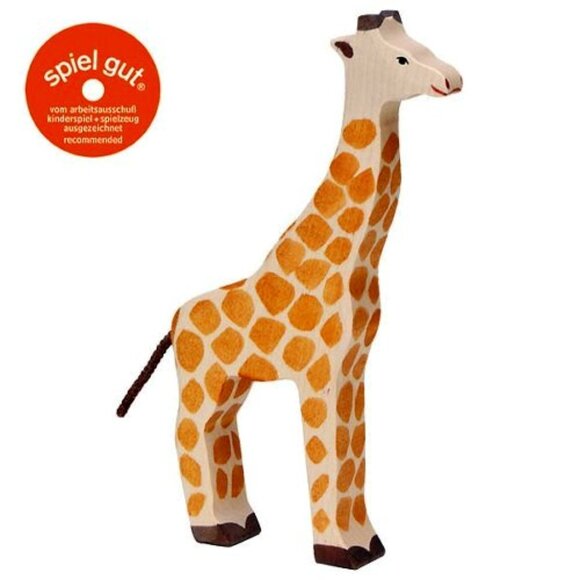 NWT Holztiger Wooden Toys Large Giraffe - Picture 1 of 1